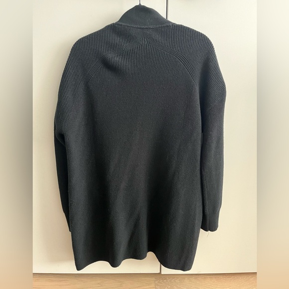 NWOT lululemon merino wool-blend ribbed long wrap sweater - Picture 3 of 3